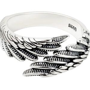Angel Wing Ring | 925 Sterling Silver